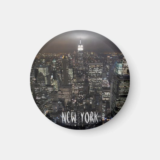 Magnet New York Frigo Magnet NY Souvenir Magnet (Devant)