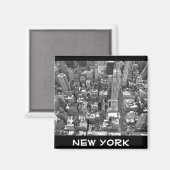 Magnet New York Frigo Magnet NY Souvenir Magnet (Recto/Verso)