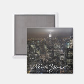 Magnet New York Frigo Magnet NY Souvenir Magnet (Recto/Verso)
