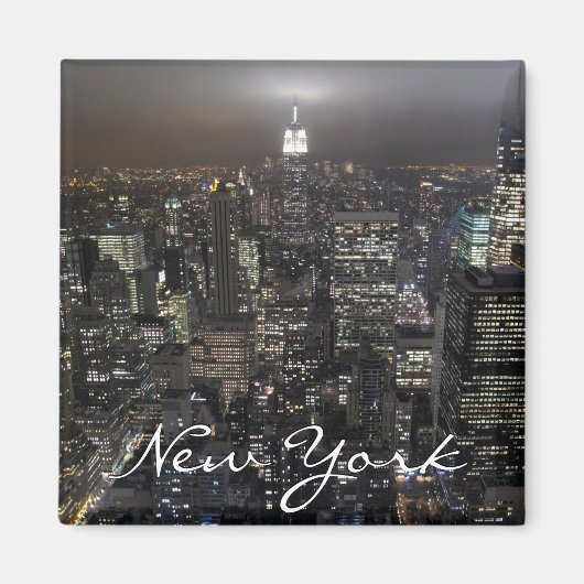 Magnet New York Frigo Magnet NY Souvenir Magnet (Devant)