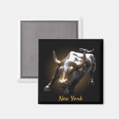 Magnet New York Frigo Magnet NY Souvenir Magnet (Recto/Verso)