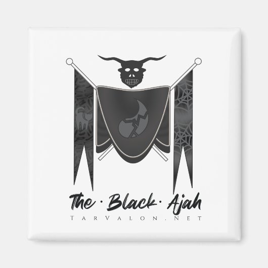 Magnet noir TarValon.Net (Devant)