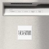 Magnet noir Yasmin (In Situ (Lave-vaisselle))