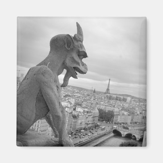 Magnet Notre Dame Gargoyle (Devant)