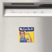 Magnet : Nous pouvons le faire - Image Poster vint (In Situ (Lave-vaisselle))