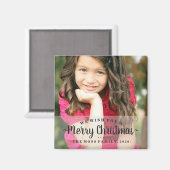 Magnet - Nous Vous Souhaitons Un Joyeux Noël (Recto/Verso)