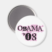 Magnet OBAMA 2008 (Recto/Verso)