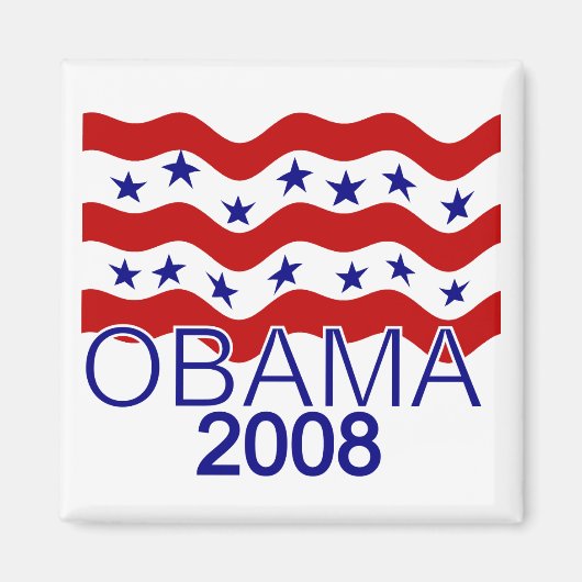 Magnet OBAMA 2008 (Devant)