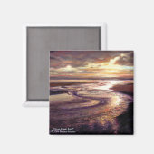 Magnet "Ocean Sunset Swirl" (Recto/Verso)