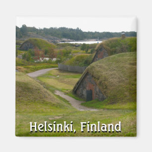Magnet of Soumenlinna Island, Helsinki, Finland Magneet