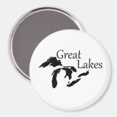 Magnet officiel des Grands Lacs (Recto/Verso)