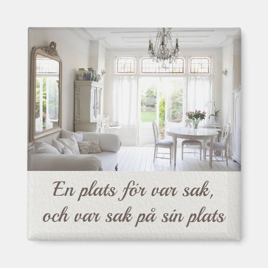 Magnet — Ordning & reda (Devant)