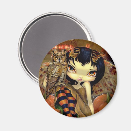 Magnet "Owlyn in Automne" (Recto/Verso)