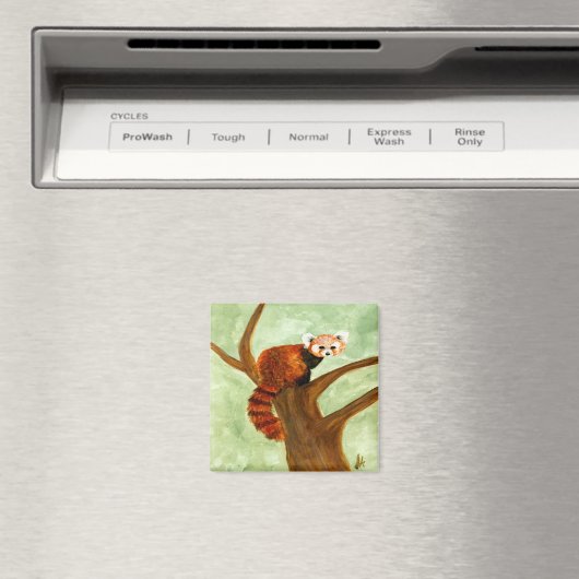 Magnet Panda rouge (In Situ (Lave-vaisselle))