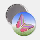 Magnet papillon unique (Recto/Verso)