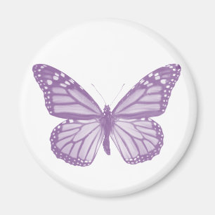 Magnet papillon violet
