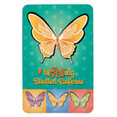 Magnet - Papillons pop - Buellton.Art (Vertical)