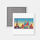 Magnet Paris Skyline 1 (Recto/Verso)