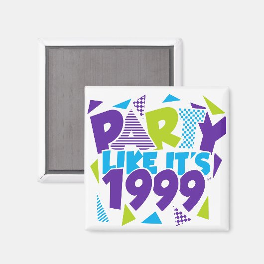 Magnet Party Like It's 1999®™ - Design 01 (Recto/Verso)