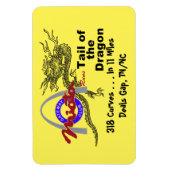 Magnet : Passerelle Exécute La Queue Du Magnet Dra (Vertical)