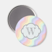 Magnet Pastel Rainbow Waves (Recto/Verso)