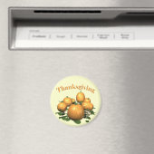 Magnet - Patch Citrouille de Thanksgiving (In Situ (Lave-vaisselle))