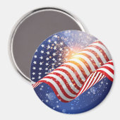 Magnet patriotique (Recto/Verso)