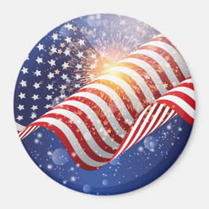 Magnet patriotique