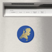 Magnet Pays-Bas Map (In Situ (Lave-vaisselle))