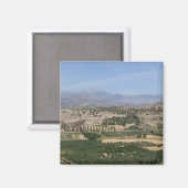 Magnet paysage de Crète (Recto/Verso)
