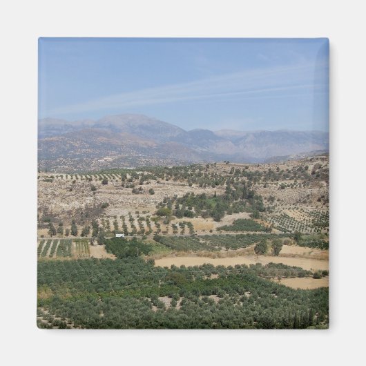 Magnet paysage de Crète (Devant)
