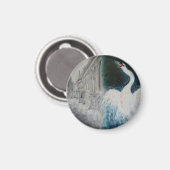 Magnet - Peinture à l'huile "Dans un pays lointain (Recto/Verso)