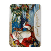 Magnet Père Noël Flex vintage (Vertical)