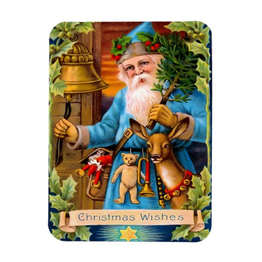 Magnet Père Noël Flex vintage (Vertical)