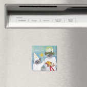 Magnet Père Noël Lucia Kittens (In Situ (Lave-vaisselle))