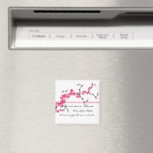 Magnet personnalisable de la branche de l'arbre de (In Situ (Lave-vaisselle))