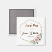 Magnet Personnalisable Faveur De Mariage Pour L'In (Recto/Verso)