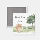 Magnet personnalisé de Poméranie (Recto/Verso)