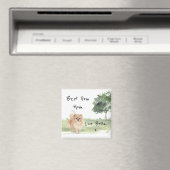 Magnet personnalisé de Poméranie (In Situ (Lave-vaisselle))