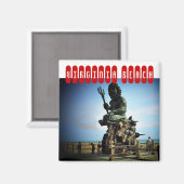 Magnet personnalisé de Virginia Beach (Recto/Verso)