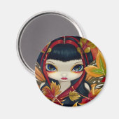 Magnet "Petites feuilles d'automne" (Recto/Verso)
