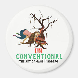Magnet "peu conventionnel" de Noël