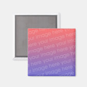 Magnet Photo 4 par 3 (Recto/Verso)