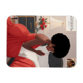 Magnet photo de 3 po x 4 po de la mère priante (Horizontal)