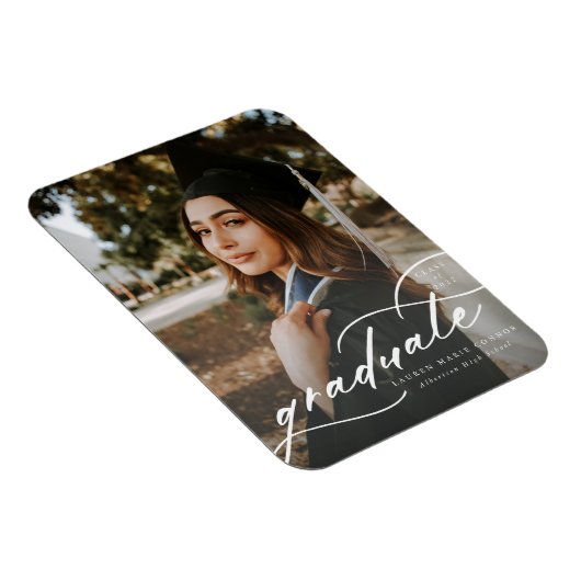 Magnet photo de calligraphie moderne  (Côté Droit)