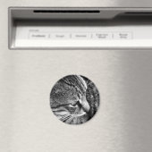 Magnet photo de chat (In Situ (Lave-vaisselle))