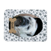 Magnet photo de chien (Horizontal)