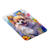 Magnet photo de chien de Poméranie (Côté Droit)