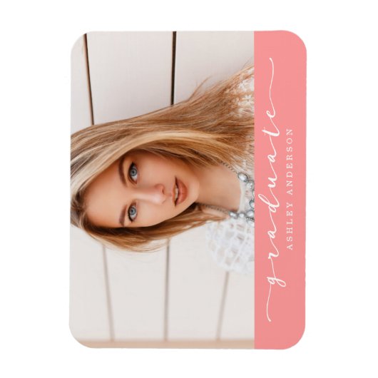 Magnet photo de grade de corail classique (Vertical)