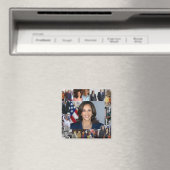 Magnet photo de Kamala Harris Collage (In Situ (Lave-vaisselle))